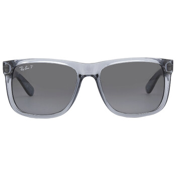 Justin Gray Gradient Polarized Square Men's Sunglasses RB4165 6596T3 54