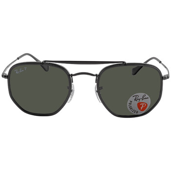 Ray-Ban Hexagonal Flat Lenses Polarized Green Unisex Sunglasses