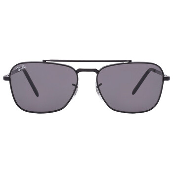 New Caravan Dark Gray Square Unisex Sunglasses RB3636 002/B1 55