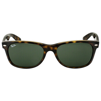 New Wayfarer Classic Green Unisex Sunglasses RB2132 902 58 New Wayfarer Classic Green Unisex Sunglasses RB2132 902 58