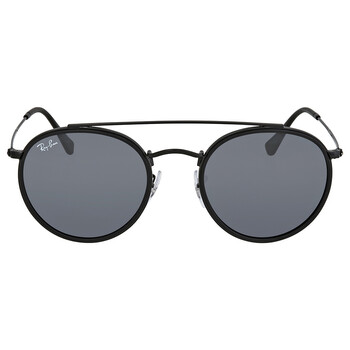Ray-Ban Round Double Bridge Polarized Green Classic G-15 Unisex