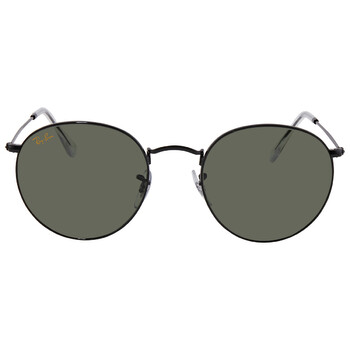 Round Metal Legend Green Classic G-15 Round Unisex Sunglasses RB3447 919931 53 Round Metal Legend Green Classic G-15 Round Unisex Sunglasses RB3447 919931 53