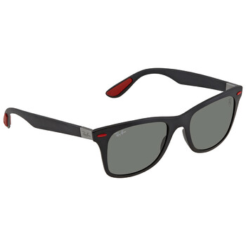 Scuderia Ferrari Green Square Unisex Sunglasses RB4195M F60271 52