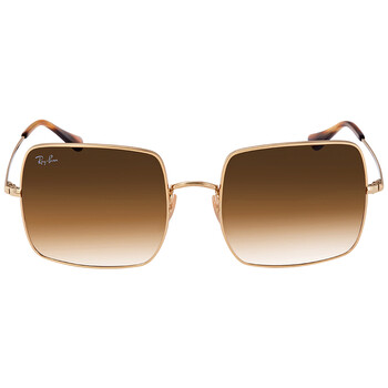 Square 1971 Classic Light Brown Gradient Square Unisex Sunglasses RB1971 914751 54