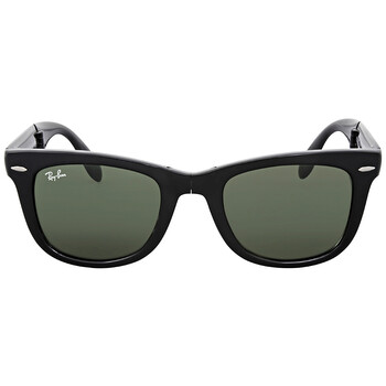 Wayfarer Folding Classic Green Classic G-15 Unisex Sunglasses RB4105 601 50