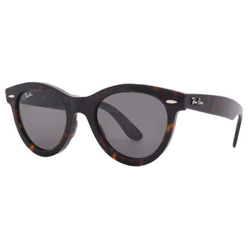 Wayfarer Way Dark Grey Oval Unisex Sunglasses RB2241 902/B1 51 Wayfarer Way Dark Grey Oval Unisex Sunglasses RB2241 902/B1 51