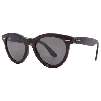 Wayfarer Way Dark Grey Round Unisex Sunglasses RB2241 902/B1 54 Wayfarer Way Dark Grey Round Unisex Sunglasses RB2241 902/B1 54