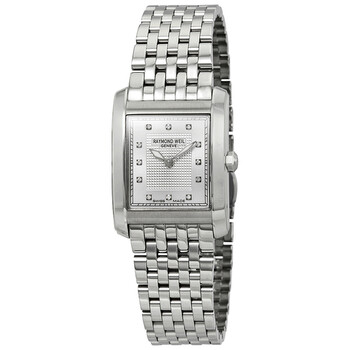 Don Giovanni Diamond Silver Dial Ladies Watch 5975-ST-65081 Don Giovanni Diamond Silver Dial Ladies Watch 5975-ST-65081