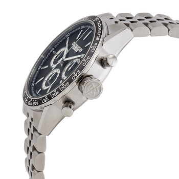 Freelancer Chronograph Automatic Black Dial Men's Watch 7741-ST1-20021