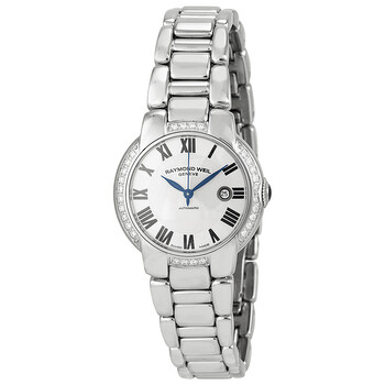 Jasmine Automatic Silver Dial Ladies Watch 2629-STS-01659