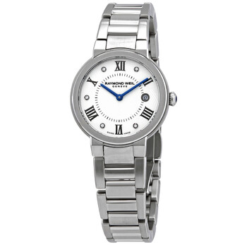 Jasmine Quartz Diamond Silver Dial Ladies Watch 5240-ST-00681