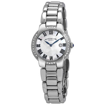 Jasmine Quartz Diamond Silver Dial Watch 5229-STS-01970