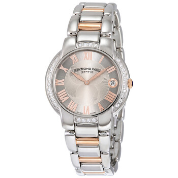 Jasmine Silver Dial Diamond Ladies Watch 5235-S5S-01658