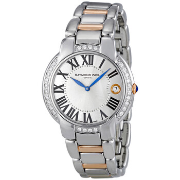 Jasmine Silver Dial Two Tone Ladies Watch 5235-S5S-00659