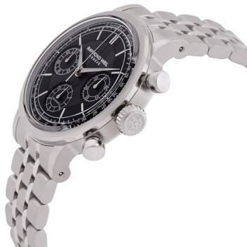 Millesime Chronograph Automatic Black Dial Men's Watch 7765-ST-20001