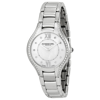 Noemia Mother of Pearl Dial Stainless Steel Diamond Ladies Watch 5132-STS-00985
