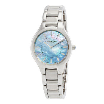 稀少 Raymond Weil(レイモンドウイル) Noemia Blue Dial Watch Raymond Weil Noemia Quartz Blue Mother of Pearl Dial Ladies