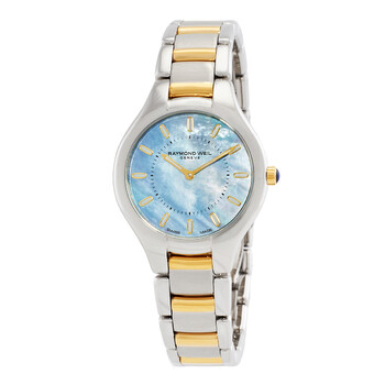 稀少 Raymond Weil(レイモンドウイル) Noemia Blue Dial Watch Raymond Weil Noemia Ladies Quartz Blue Dial Diamonds Watch