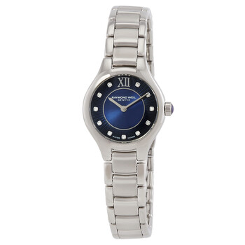 稀少 Raymond Weil(レイモンドウイル) Noemia Blue Dial Watch Blue Dial Stainless Steel Diamond Watch - Noemia | RAYMOND WEIL