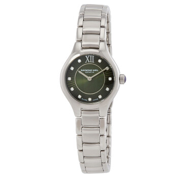 Noemia Quartz Diamond Green Dial Ladies Watch 5124-ST-52181