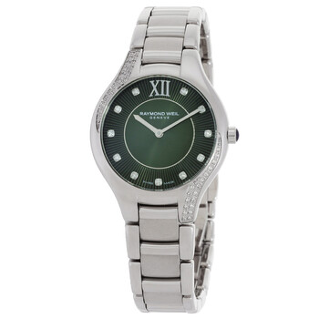 Noemia Quartz Diamond Green Dial Ladies Watch 5132 -S1S-52181