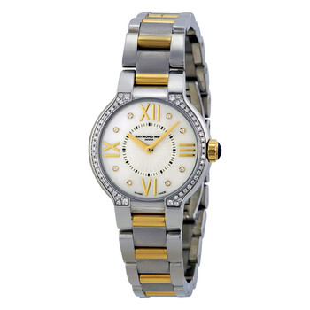 Noemia Two-Tone Diamond-Studded Dial Ladies Watch 5927-SPS-00995