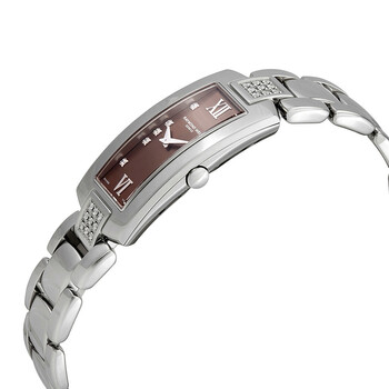 Shine Brown Dial Diamond Ladies Watch 1500-ST3-00775