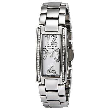 Shine Diamond Stainless Steel with Red Strap Ladies Watch 1500-ST1-05383