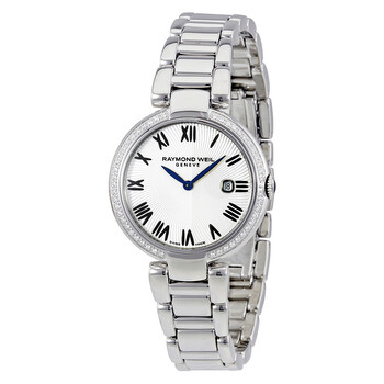 Shine Silver Dial Diamond Ladies Watch 1600-STS-00659