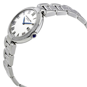 Shine Silver Dial Diamond Ladies Watch 1600-STS-00659