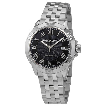 Tango Black Dial Men's Watch 8160-ST-00208