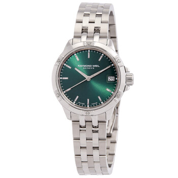 Tango Quartz Green Dial Ladies Watch 5960-ST-52051
