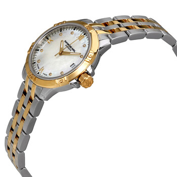 Tango White Mother of Pearl Diamond Dial Ladies Watch 5960-STP-00995