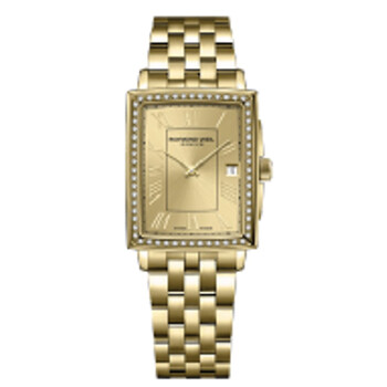 Toccata Quartz Diamond Gold Dial Ladies Watch 5925-PS-00100