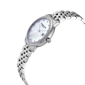 Toccata Quartz Diamond White Mother of Pearl Dial Ladies Watch 5985-ST-97081