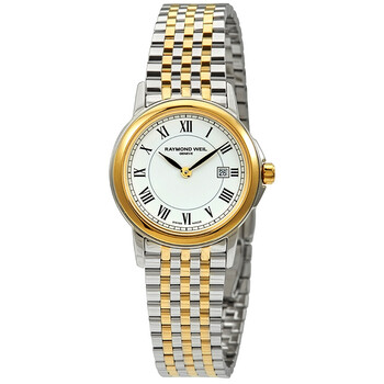 Tradition White Dial Ladies Two Tone Watch 5966-STP-00300 Tradition White Dial Ladies Two Tone Watch 5966-STP-00300