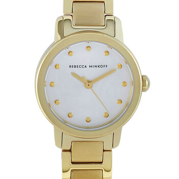 Rebecca Minkoff Amari Quartz Gold Dial Ladies Watch 2200326  display picture 3