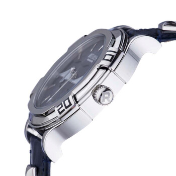 Brooklyn Bridge Blue Dial Blue Leather Men's Watch RB102-4041