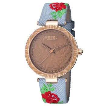 Carroll Gardens Brown Dial Ladies Watch RB112-8191 Carroll Gardens Brown Dial Ladies Watch RB112-8191