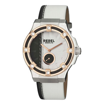 Flatbush Black and White Dial Ladies Watch RB119-5021