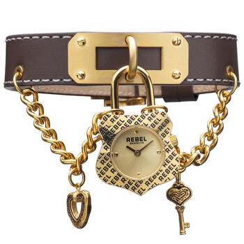 Seagate Gold Dial Ladies Watch RB114-9191