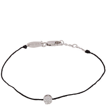 完売品　redlineブレスレット「 Illusion」　ブラック Redline Illusion Diamond String Bracelet, Size 15.5 cm 20-R-155