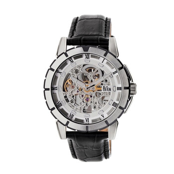 Philippe Automatic Silver Skeleton Dial Men's Watch RN4603