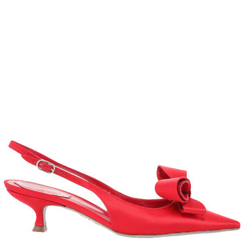 パンプス Aquazzura VBTMIDL1 Pumps Heeled shoes Aquazzura Very Bow Tie Slingback Pumps, Brand Size 37 ( US