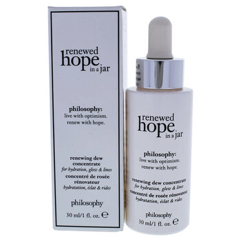 Renewed Hope in A Jar Renewing Dew Concentrate by Philosophy for Unisex - 1 oz Serum 3614226967251