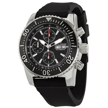 Air Speed Chronograph Automatic Black Dial Men's Watch 17030.6534