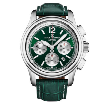 Air Speed Chronograph Automatic Green Dial Men's Watch 16041.6334