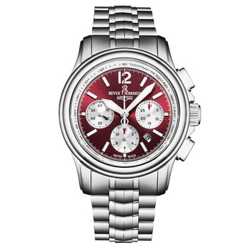 Air Speed Chronograph Automatic Red Dial Men's Watch 16041.6436