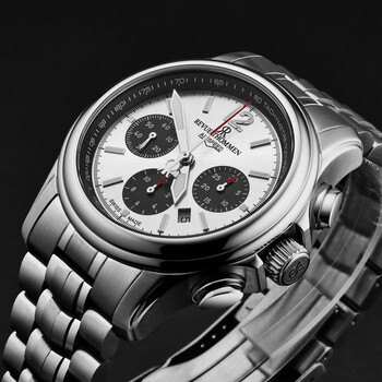 Air Speed Chronograph Automatic Silver Dial Men's Watch 16041.6432