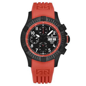 Air speed Chronograph Black Dial Men's Watch 16071.6776